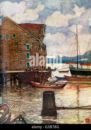 NORVEGIA/MOLDE 1905 Foto Stock