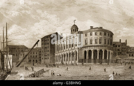 Newcastle upon Tyne Guildhall, Inghilterra, XIX secolo Foto Stock