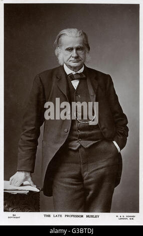 Thomas Henry Huxley, scienziato inglese Foto Stock