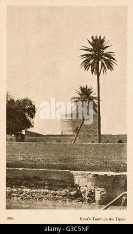 Fiume Tigri, Iraq - la tomba del profeta Ezra al-&#69 Foto Stock