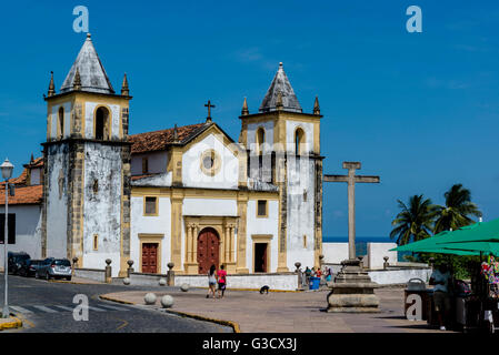 Catedral Alto da sé, in Olinda, Pernambuco, Brasile Foto Stock