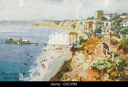 Bournemouth, Dorset - East Cliff Foto Stock