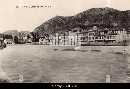 Antakya, Turchia - Fiume Orontes Foto Stock