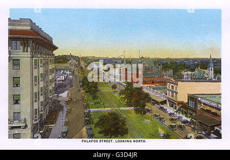 Palafox Street, Pensacola, Florida, Stati Uniti Foto Stock