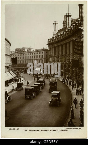 The Quadrant, Regent Street, Londra Foto Stock