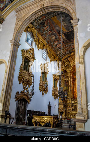 Igreja e Mosteiro de São Bento, in Olinda, Pernambuco, Brasile Foto Stock