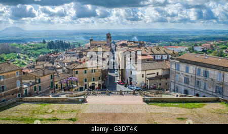 I turisti Italia - Caprarola - Viterbo - Lazio - Villaggio Foto Stock