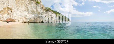 Spiagge italiane - Zagare Bay - Vieste - Gargano - Puglia Foto Stock