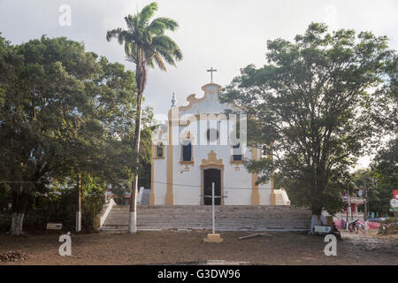 La chiesa di Nostra Signora di Remedios Fernando de Noronha Brasile Foto Stock