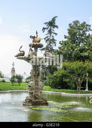 Fontana Dohlmabace Palace Istanbul Turchia Foto Stock