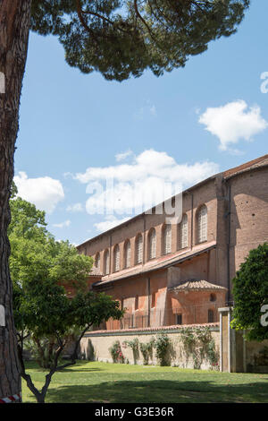 Italien, Rom, Aventin, Basilika Santa Sabina all Aventino Foto Stock