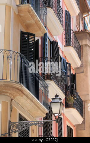 Urban scenic in Palma de Mallorca, Spagna Foto Stock