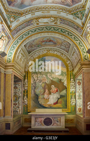 Italien, Lazio, Tivoli, Villa d'Este, Kapelle Foto Stock