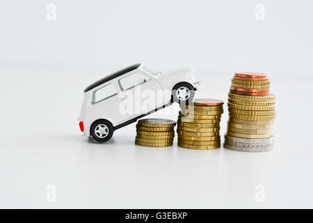 Aumento auto mercato concetto di vendita Foto Stock