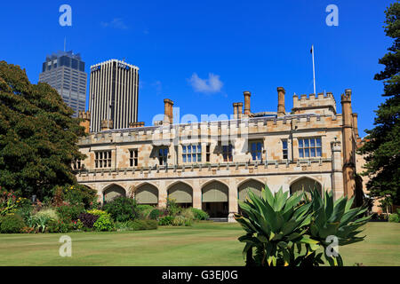 Government House di Sydney, Nuovo Galles del Sud, Australia Foto Stock