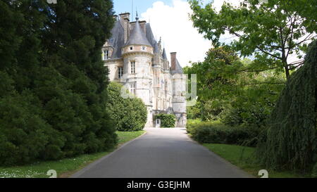 Chateau de la Roche di Bagnoles de Lorne Foto Stock