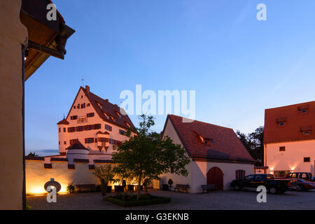 Castello, in Germania, in Baviera, Baviera, Schwaben, Svevia, Leipheim Foto Stock