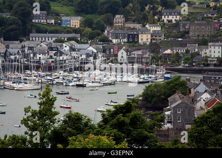 Kinsale harbour nella contea di Cork in Irlanda Foto Stock