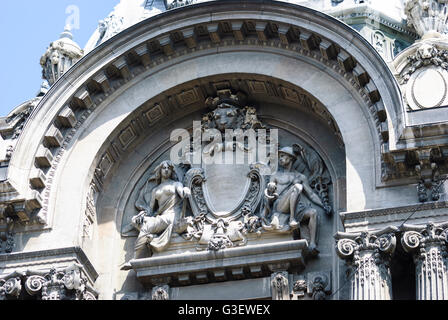 Biblioteca nazionale, Romania Bucarest Bucuresti Foto Stock