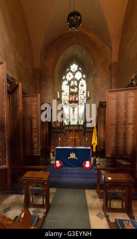 Cattedrale di Ely interno, la Cappella di St Georges; Ely, Cambridgeshire Regno Unito Foto Stock