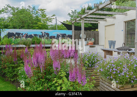 Appeltern, Paesi Bassi, luglio 22, 2015: i giardini di Appeltern è l'ispirazione parco giardino nei Paesi Bassi. In questo p Foto Stock