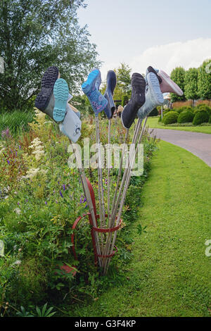 I giardini di Appeltern è l'ispirazione parco giardino nei Paesi Bassi. Il parco è di circa 22 ettari e ci sono più tha Foto Stock