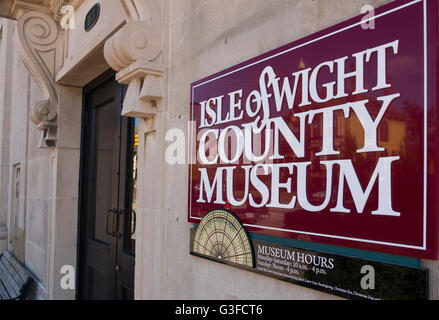 Isle of Wight county museum di Smithfield Virginia Foto Stock