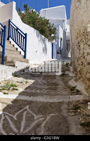 Architettura in Isola di KITHNOS, CICLADI Grecia Foto Stock