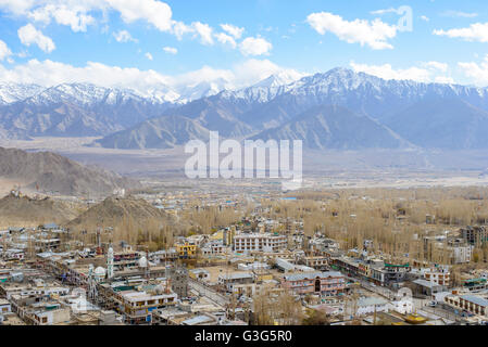 Leh cityscape - Ladakh, India Foto Stock
