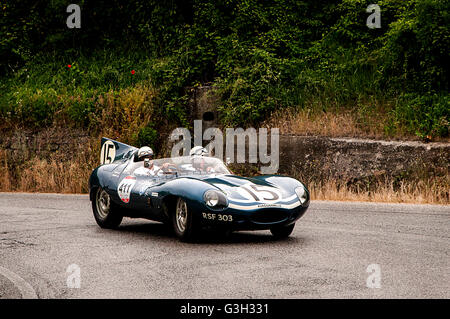 JAGUAR D Type 1956 Foto Stock