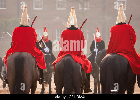 Guardie di Londra Foto Stock