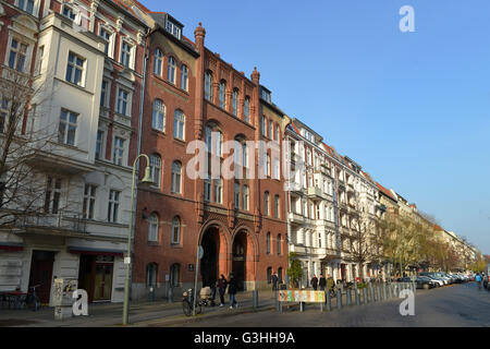 Synagogue, Rykestrasse, Prenzlauer Berg di Berlino, Deutschland Foto Stock