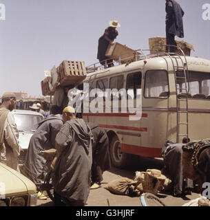 Eine Reise nach Marokko, 1980er Jahre. Un viaggio in Marocco, degli anni ottanta. Foto Stock