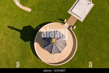 La Pagoda della Pace al Lago Willen in Milton Keynes. Foto Stock