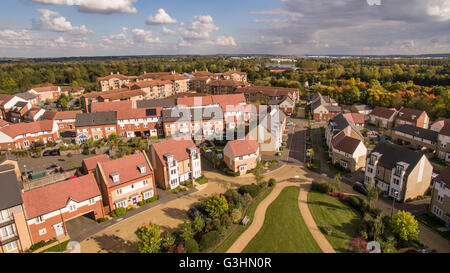 Retirement Village alloggiamento in Milton Keynes Foto Stock