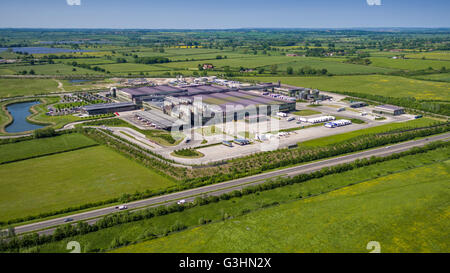 Arla prodotti lattiero-caseari complesso industriale di Aston Clinton, Aylesbury nel Buckinghamshire Foto Stock