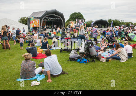 Alresford Music Festival 2016, Alresford , Hampshire, Inghilterra, Regno Unito. Foto Stock