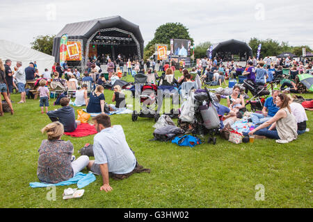 Alresford Music Festival 2016, Alresford , Hampshire, Inghilterra, Regno Unito. Foto Stock