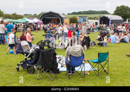 Alresford Music Festival 2016, Alresford , Hampshire, Inghilterra, Regno Unito. Foto Stock