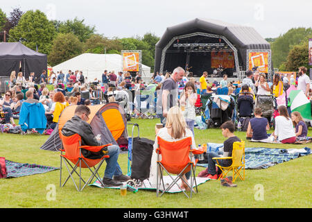 Alresford Music Festival 2016, Alresford , Hampshire, Inghilterra, Regno Unito. Foto Stock