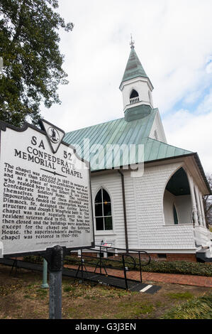 Accampati Memorial Chapel in Richmond Virginia Foto Stock