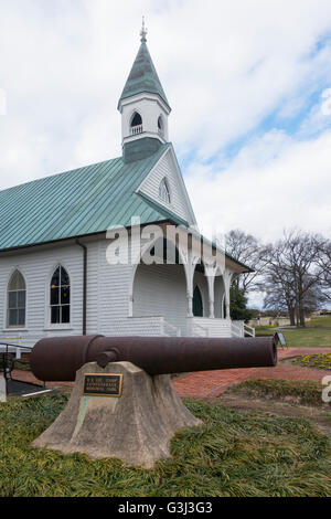 Accampati Memorial Chapel in Richmond Virginia Foto Stock