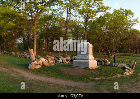 Odiorne Point State Park in Rye NH, sito dei primi coloni Europei su New Hampshire seacoast Foto Stock