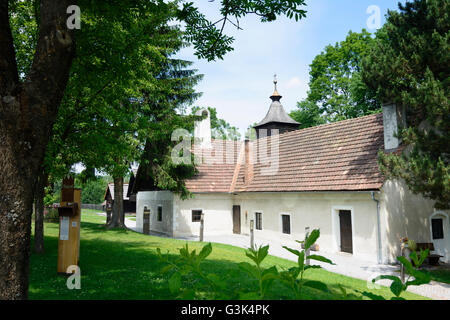 Aria aperta village museum Krumbach - Bucklige Welt, Austria, Niederösterreich, Bassa Austria, Wiener Alpen, Krumbach Foto Stock