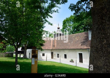 Aria aperta village museum Krumbach - Bucklige Welt, Austria, Niederösterreich, Bassa Austria, Wiener Alpen, Krumbach Foto Stock