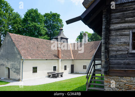 Aria aperta village museum Krumbach - Bucklige Welt, Austria, Niederösterreich, Bassa Austria, Wiener Alpen, Krumbach Foto Stock