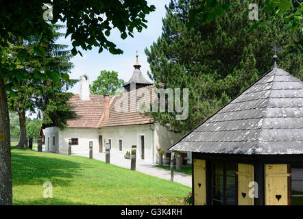 Aria aperta village museum Krumbach - Bucklige Welt, Austria, Niederösterreich, Bassa Austria, Wiener Alpen, Krumbach Foto Stock