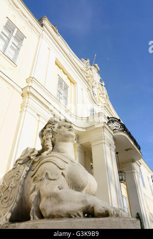 Il castello di Wilfersdorf, Austria, Niederösterreich, Bassa Austria, Weinviertel, Wilfersdorf Foto Stock