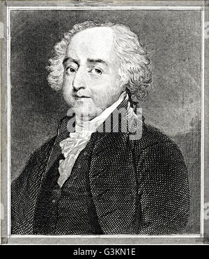 John Adams, 1735 - 1826 Foto Stock
