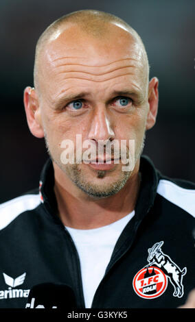 Holger Stanislawski, pullman, FC Colonia, ritratto, 1FC Koeln - FC St Pauli, Rhein Energie Stadium, Colonia Foto Stock